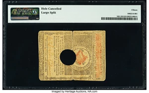 image for: New Hampshire April 29, 1780 $8 PMG Choice Fine 15 Net....