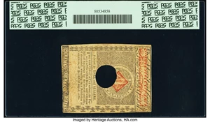 image for: New Hampshire April 29, 1780 $20 PCGS Extremely Fine 45PPQ....