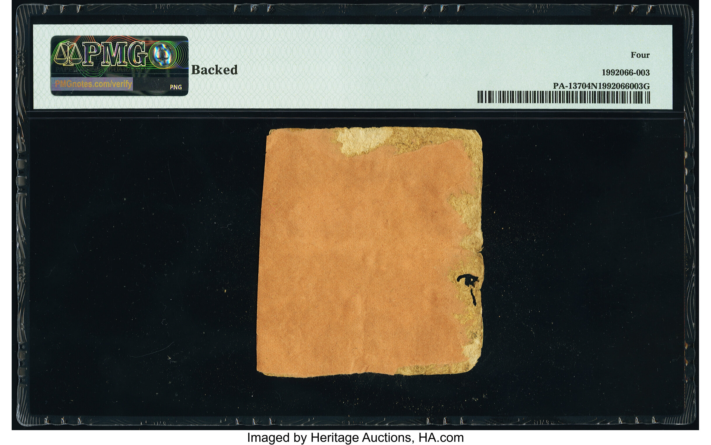 image for: Pennsylvania March 10, 1769 9d PMG Good 4 Net....