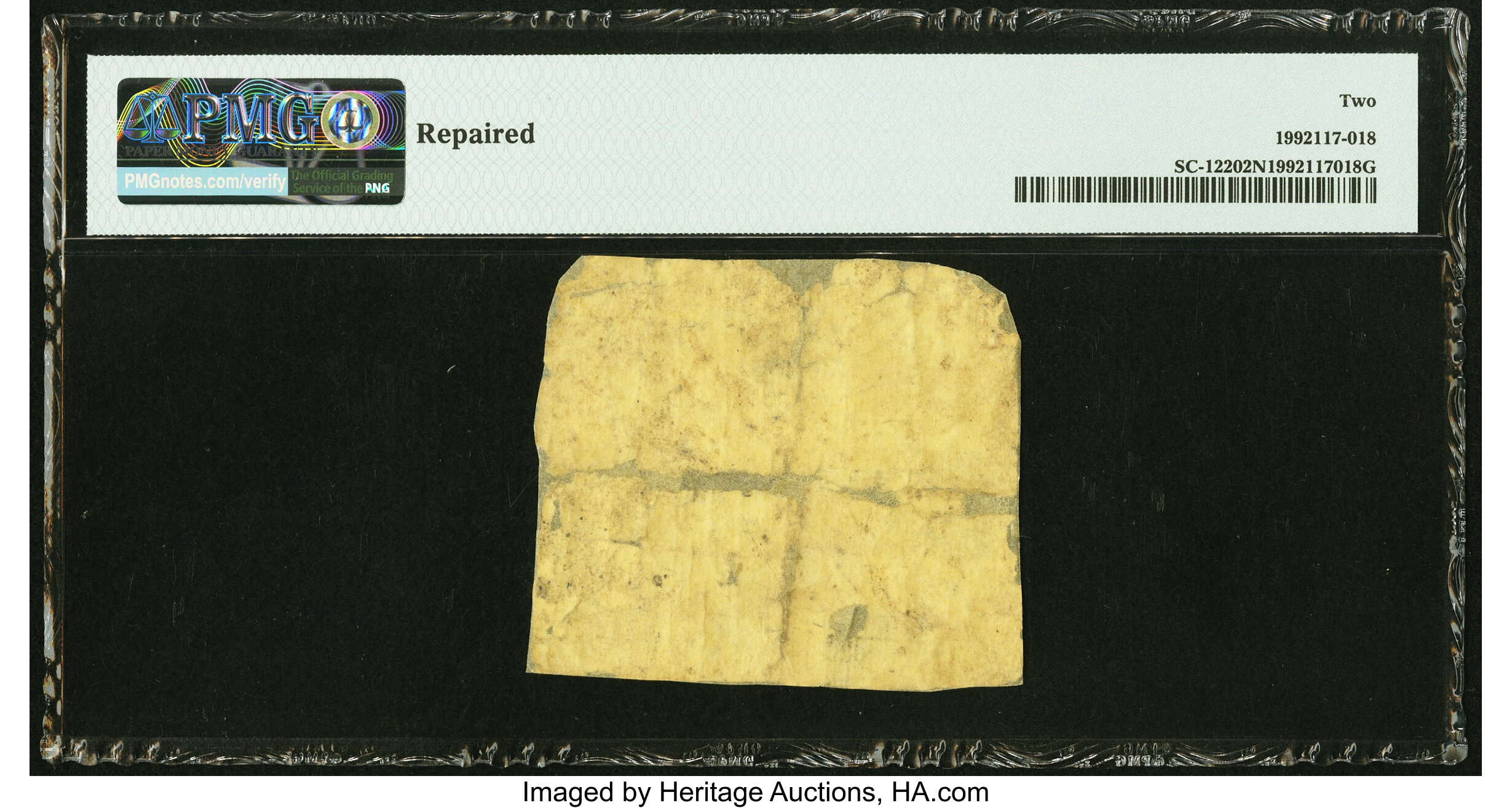 image for: South Carolina March 6, 1776 £2 PMG Fair 2 Net....