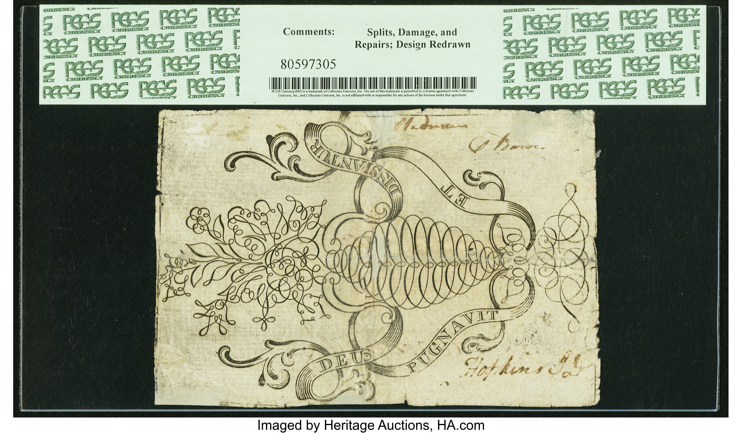 image for: South Carolina March 6, 1776 £50 PCGS Very Fine 20....