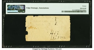 image for: South Carolina April 10, 1778 20s Reprint PMG Very Fine 20....
