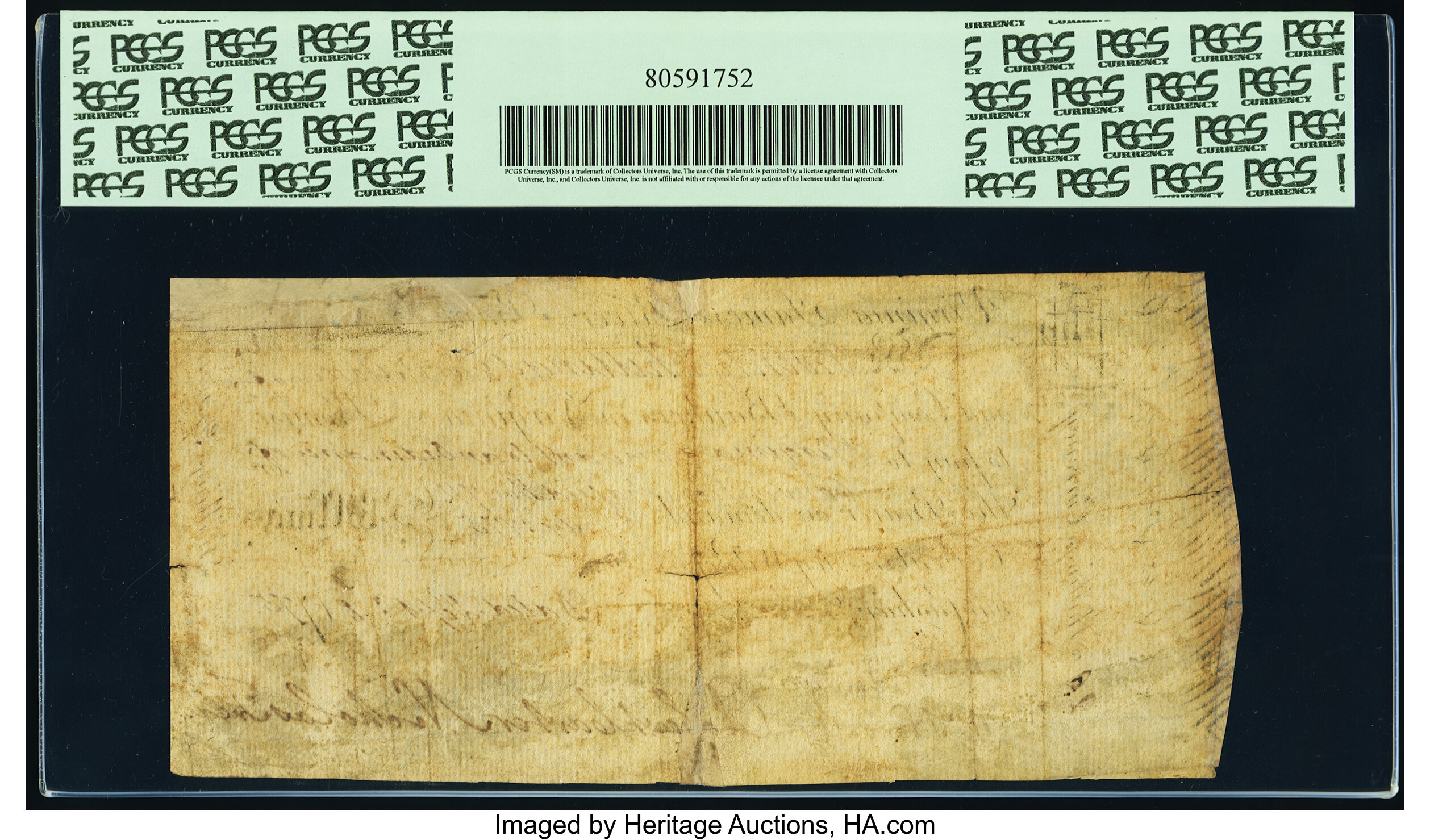 image for: Virginia September 1, 1775 20s PCGS Apparent Very Fine 25....