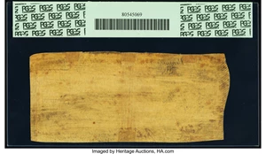 image for: Virginia September 1, 1775 £5 PCGS Apparent Very Fine 20....