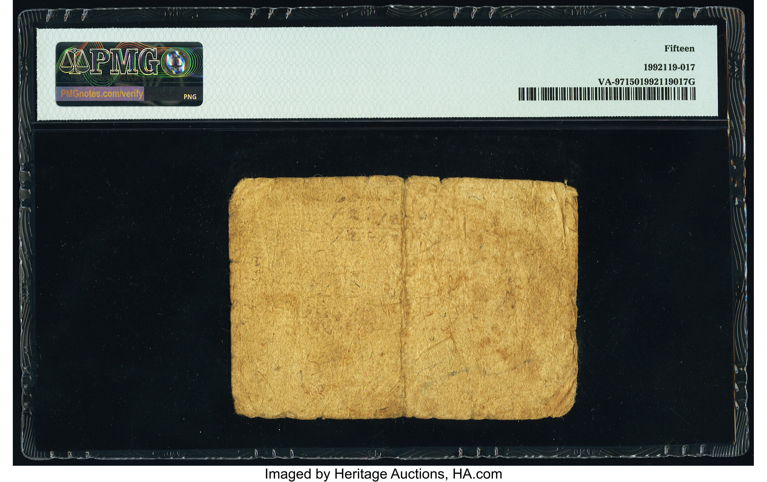 image for: Virginia May 6, 1776 $4 PMG Choice Fine 15....