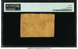 image for: Virginia May 5, 1777 $15 PMG Very Fine 20....