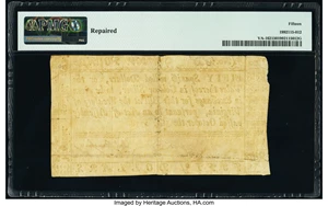 image for: Virginia October 5, 1778 $50 PMG Choice Fine 15....