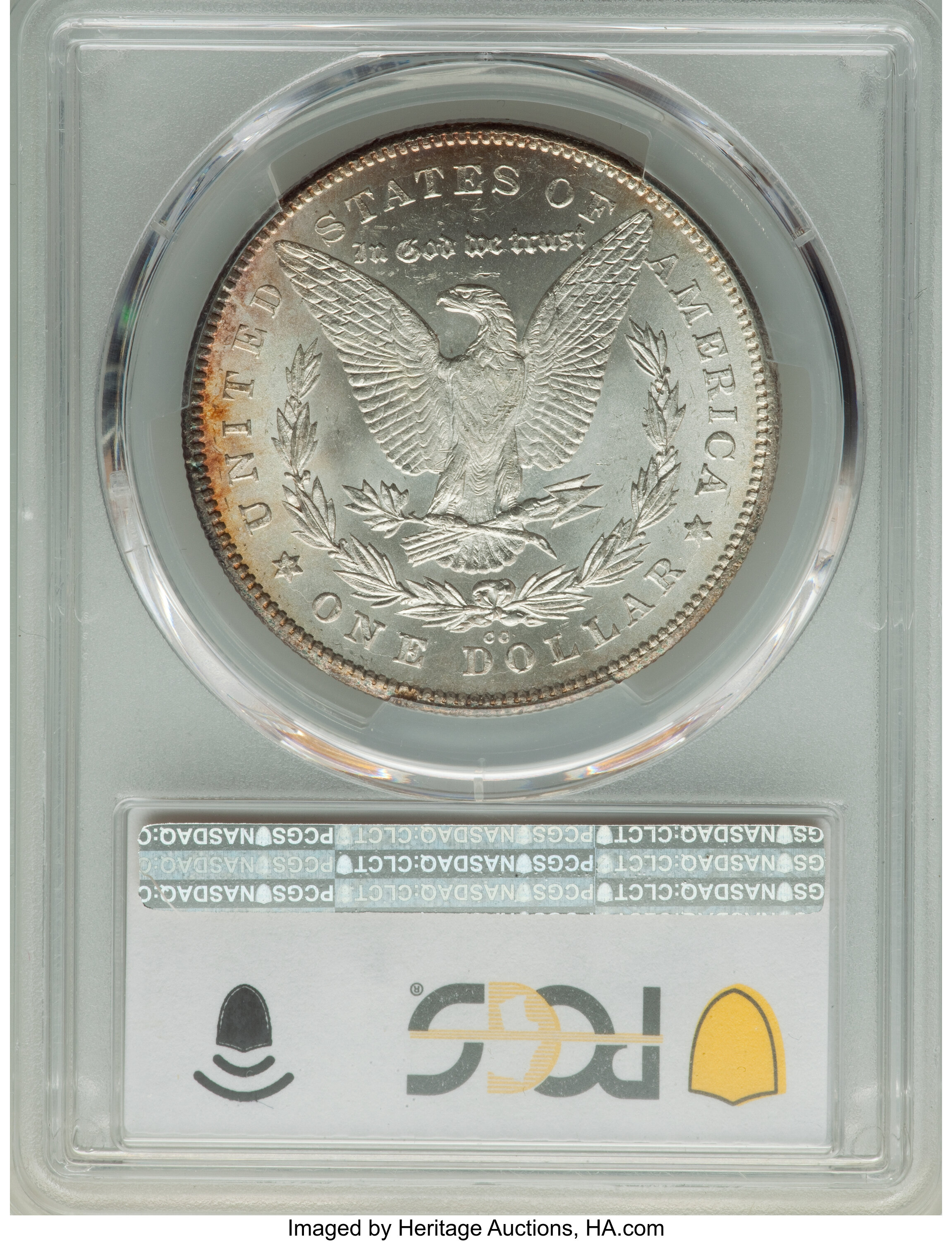 1878-CC $1  Lines in Wing, VAM-11 AU50 thumbnail 13