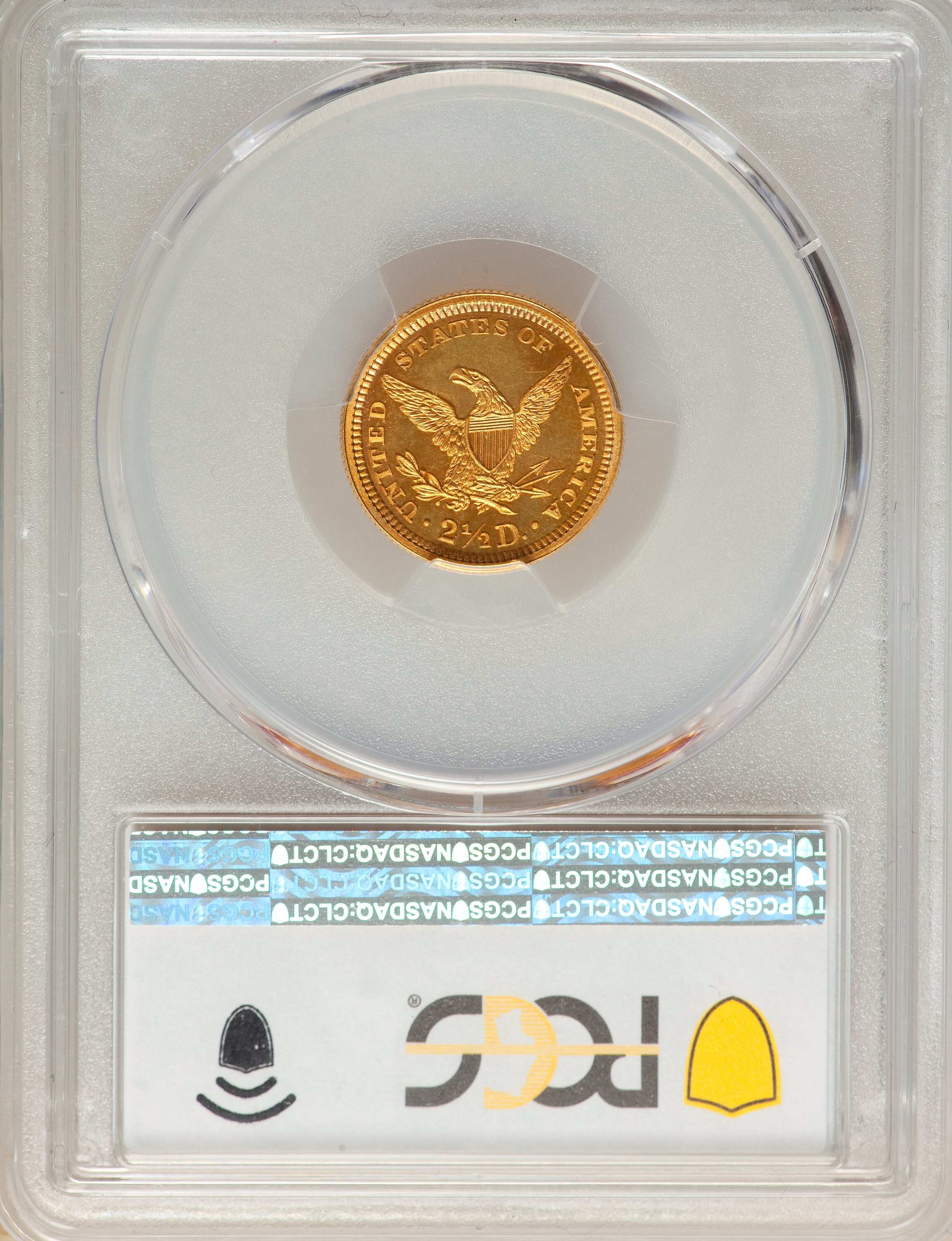 image for: 1866 $2 1/2 PR66+ Deep Cameo PCGS. JD-1, High R.6....