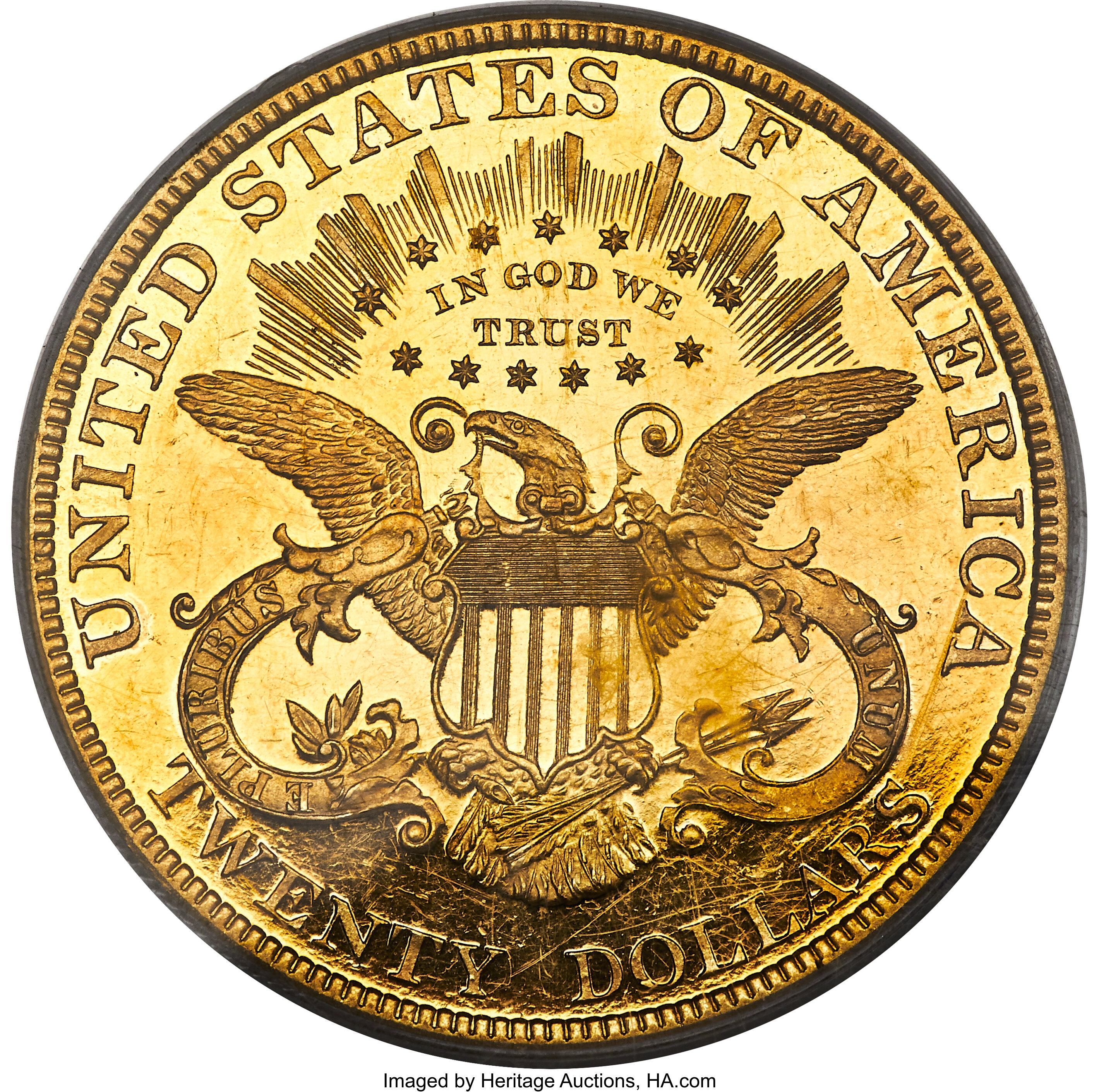 image for: 1899 $20 PR61 Cameo PCGS. JD-1, R.5....