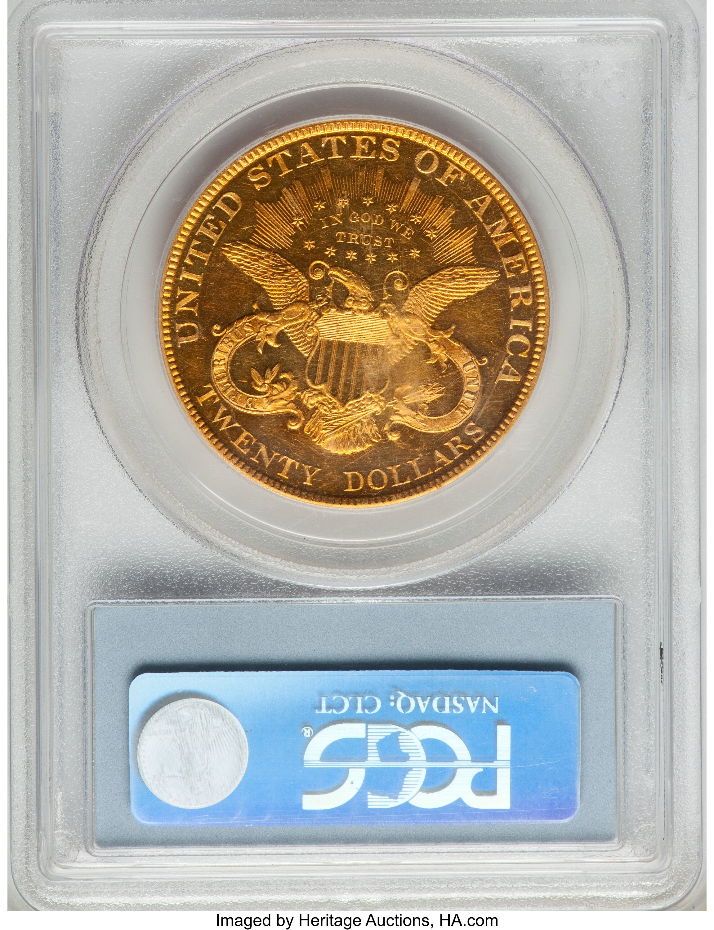 image for: 1899 $20 PR61 Cameo PCGS. JD-1, R.5....