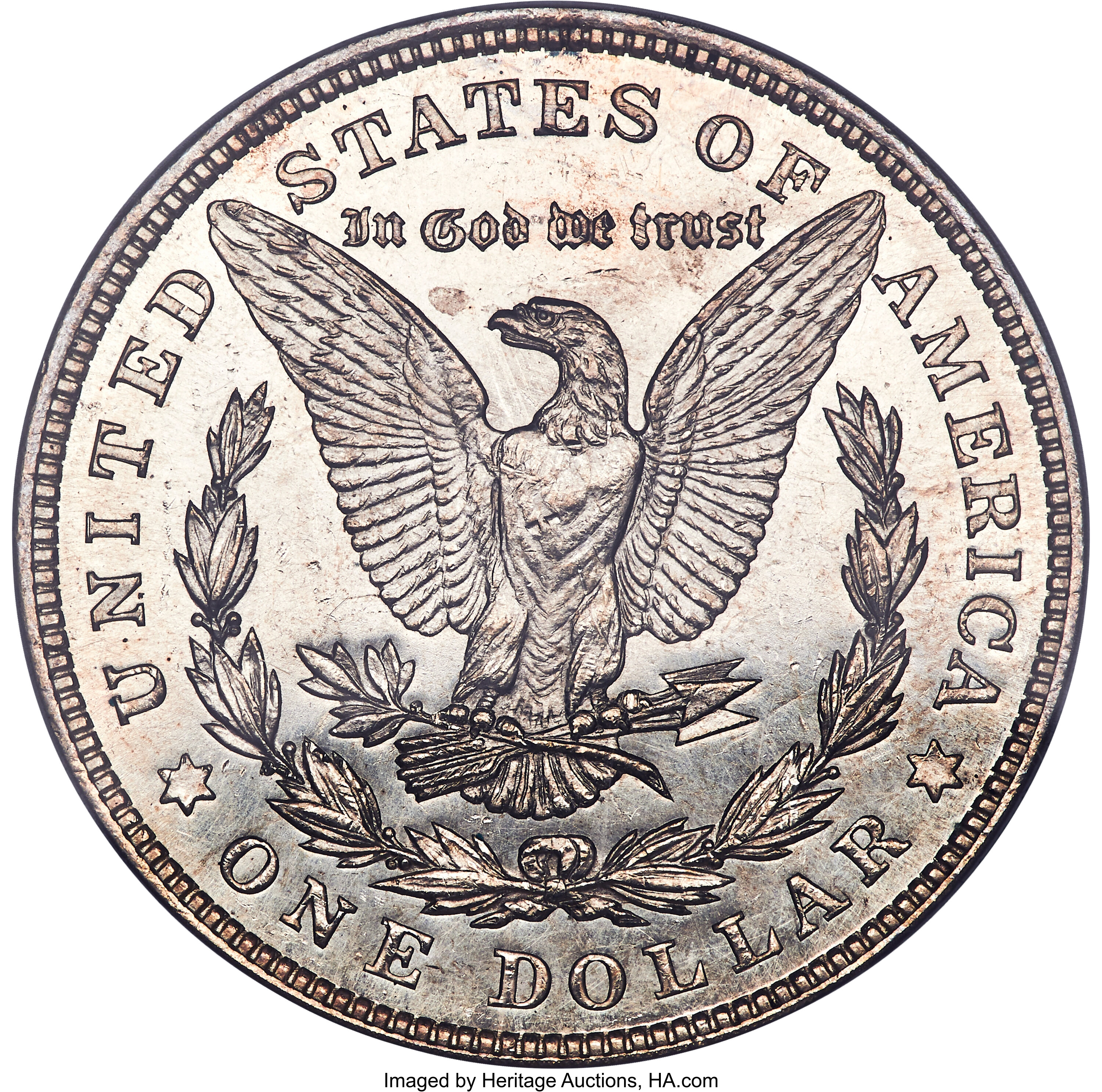 1921 $1  Morgan MS DMPL MS63 DMPL CAC thumbnail 13