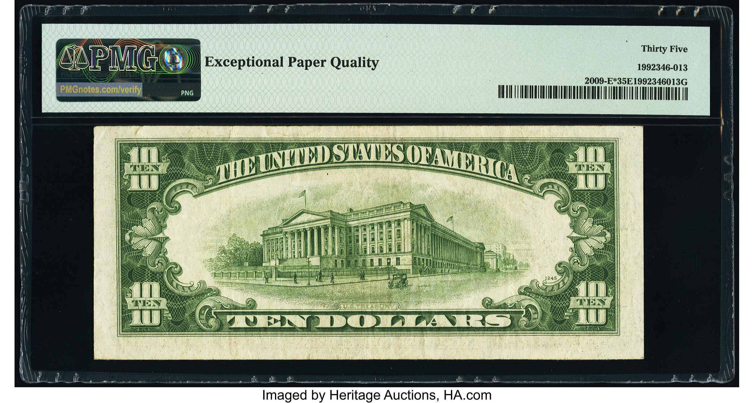image for: Fr. 2009-E* $10 1934D Federal Reserve Star Note. PMG Choice Very Fine 35 EPQ....