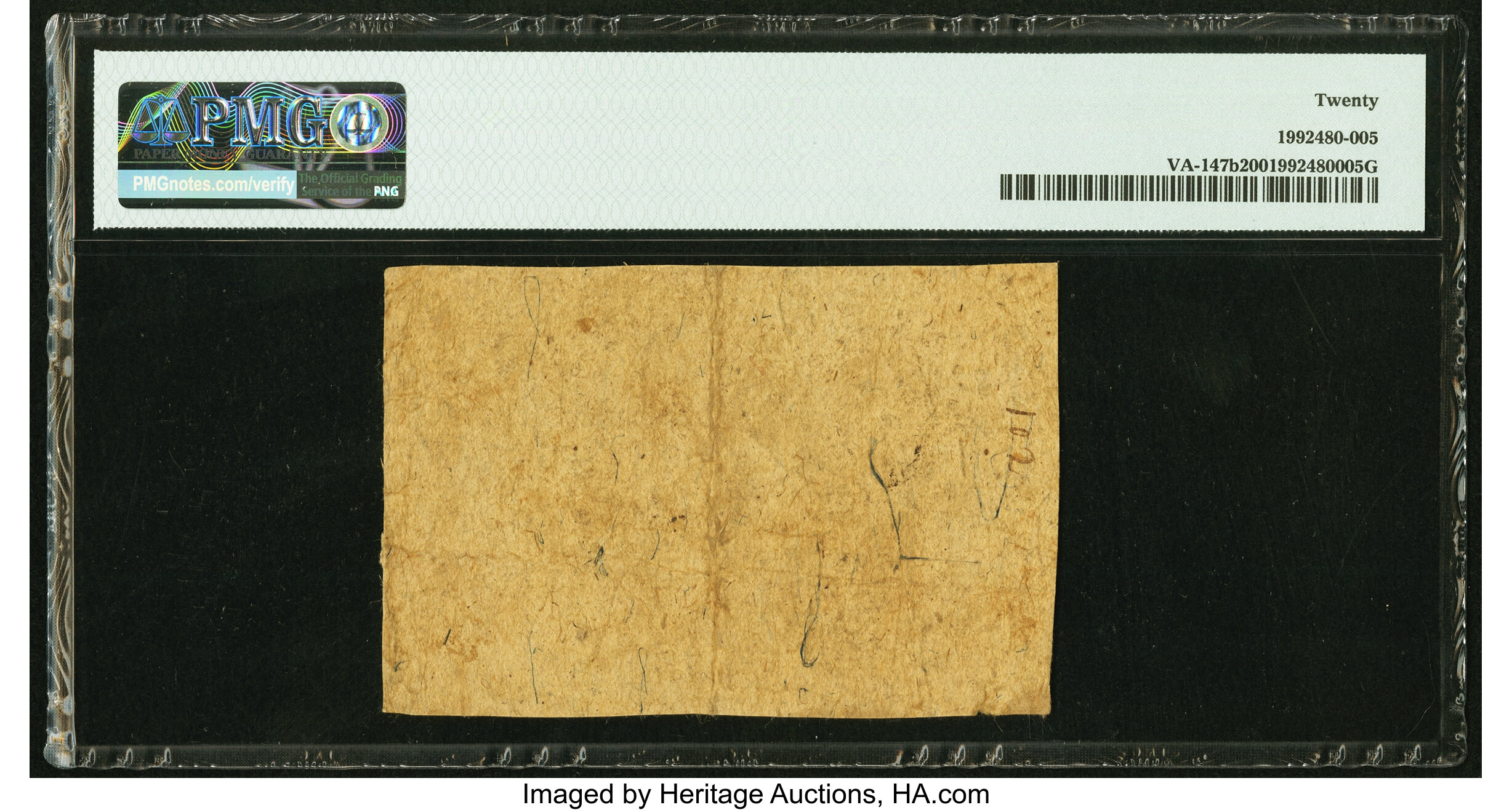 image for: Virginia May 4, 1778 (Dates Printed) $5 PMG Very Fine 20....