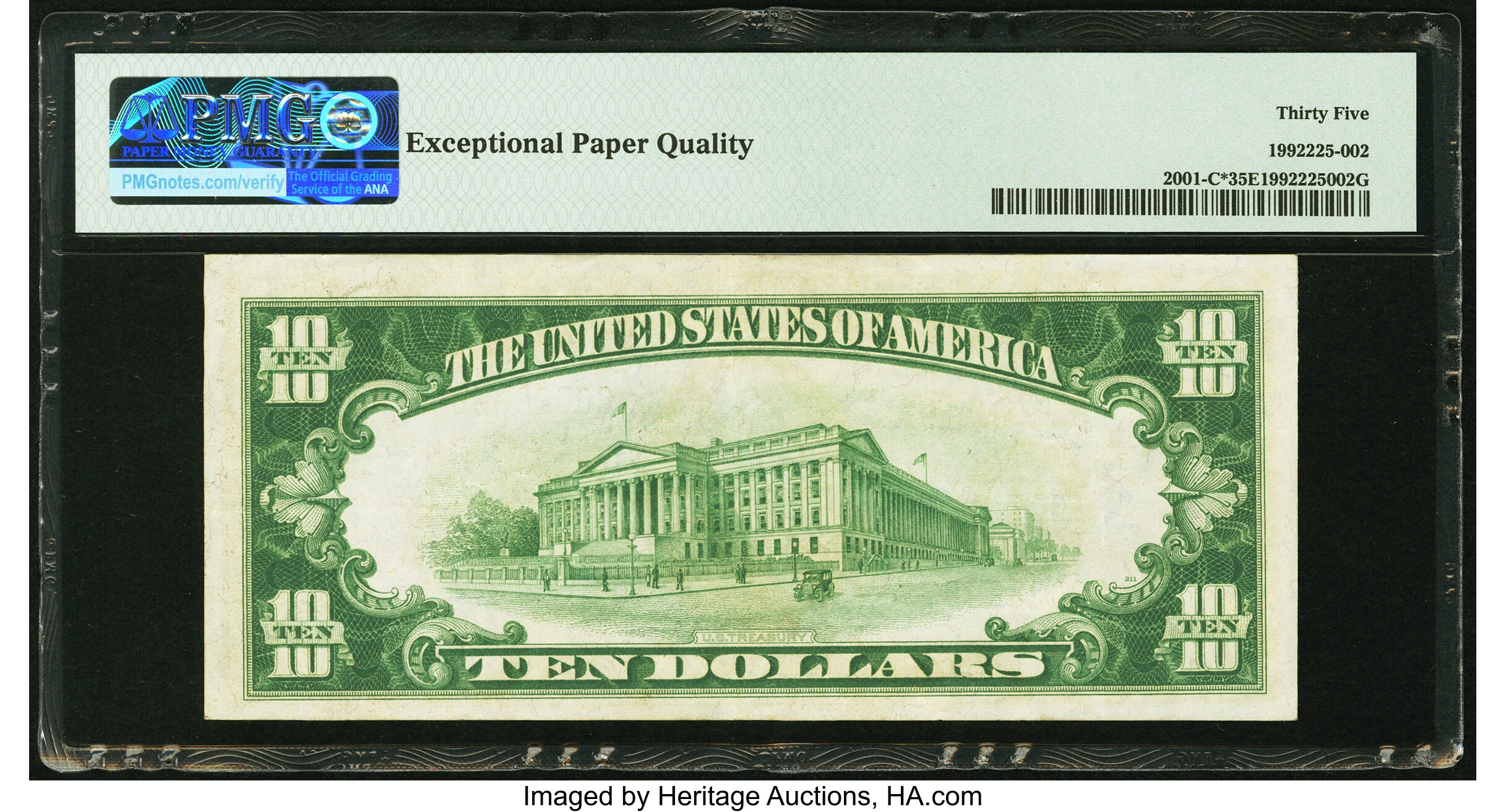 image for: Fr. 2001-C* $10 1928A Federal Reserve Star Note. PMG Choice Very Fine 35 EPQ....