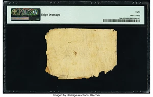 image for: New York February 16, 1771 £10 PMG Very Good 8....