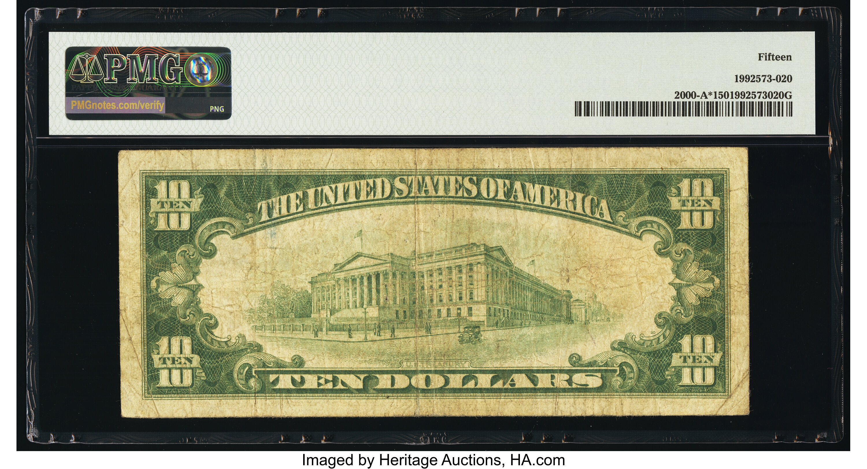 image for: Fr. 2000-A* $10 1928 Federal Reserve Star Note. PMG Choice Fine 15....