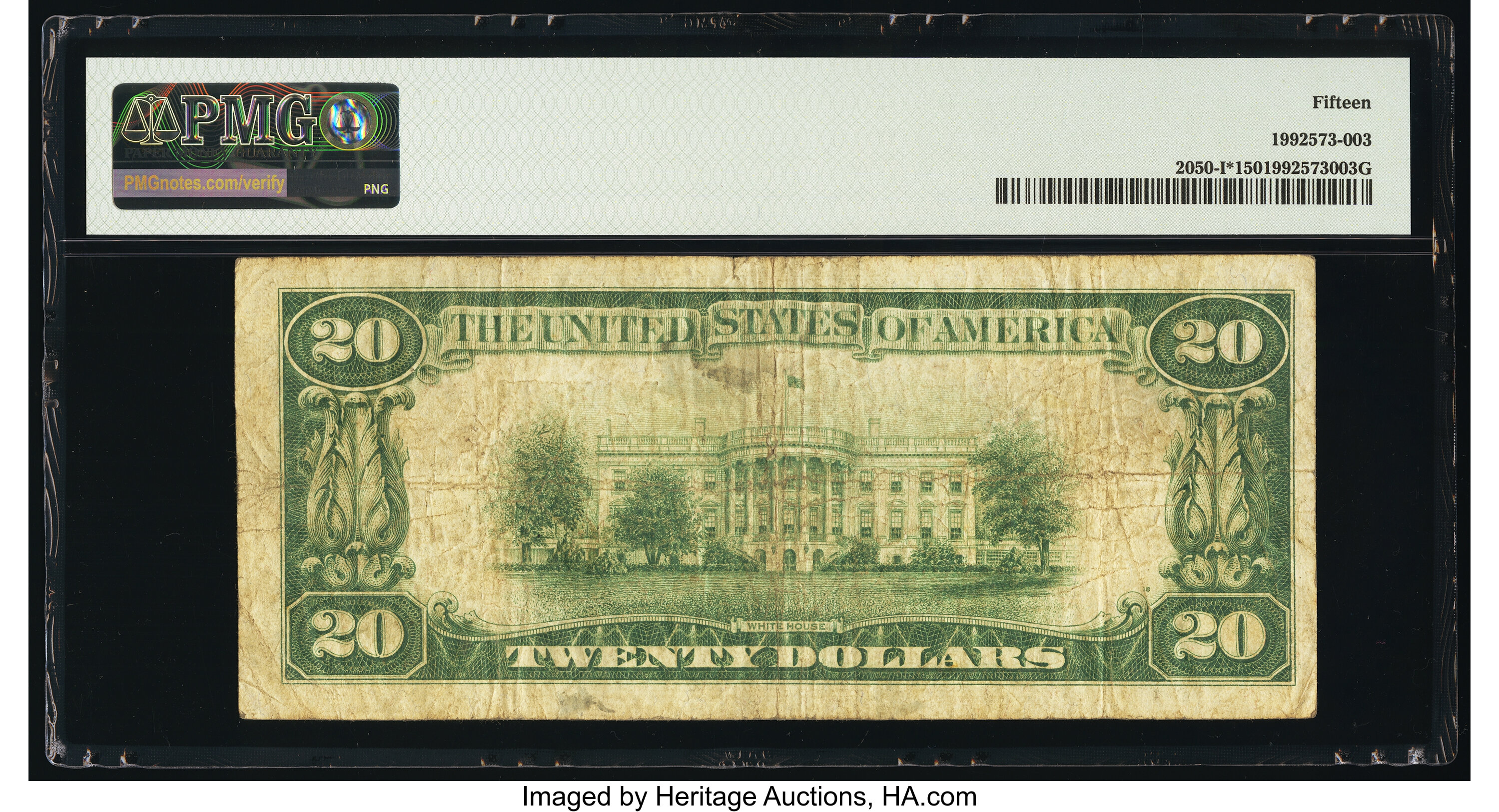 image for: Fr. 2050-I* $20 1928 Federal Reserve Star Note. PMG Choice Fine 15....