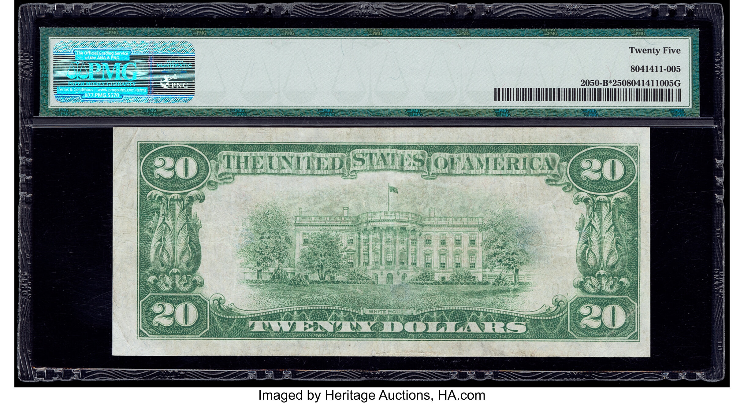image for: Fr. 2050-B* $20 1928 Federal Reserve Star Note. PMG Very Fine 25....