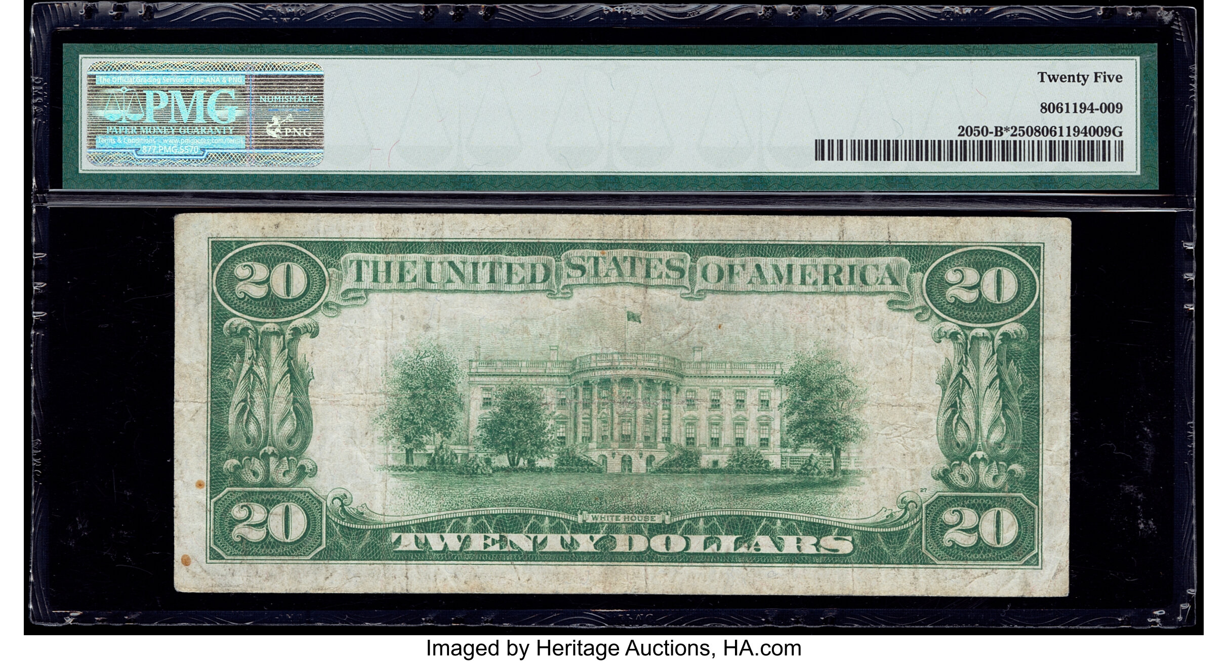 image for: Fr. 2050-B* $20 1928 Federal Reserve Star Note. PMG Very Fine 25....