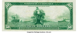 image for: Fr. 831 $50 1918 Federal Reserve Bank Note PMG Choice Extremely Fine 45....