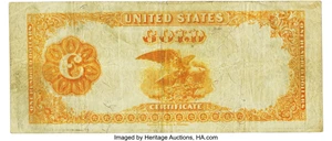 image for: Fr. 1206 $100 1882 Gold Certificate PMG Very Fine 20....