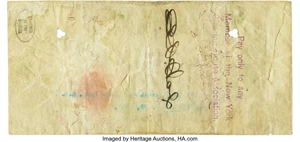 image for: Fr. 1225e $10,000 1900 Gold Certificate PMG Very Fine 20....