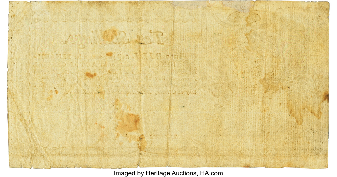 image for: Georgia October 16, 1786 10 Shillings Fr. GA-130 PCGS Apparent Very Fine 25....