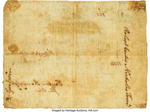 image for: Virginia March 4, 1773 3 Pounds Ashby Note Fr. VA-69 PMG Choice Fine 15....