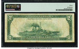 image for: Fr. 768 $2 1918 Federal Reserve Bank Note PMG Choice Fine 15....