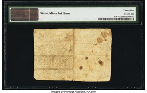image for: Georgia 1776 $1 PMG Very Fine 25....