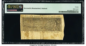 image for: Maryland January 1, 1767 $1 PMG Very Fine 20 Net....