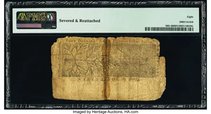 image for: Maryland January 1, 1767 $4 PMG Very Good 8 Net....
