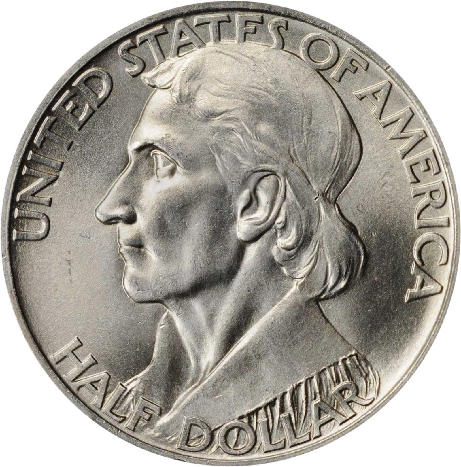 1935/34 Boone Bicentennial. Unc Details--Cleaned (PCGS).