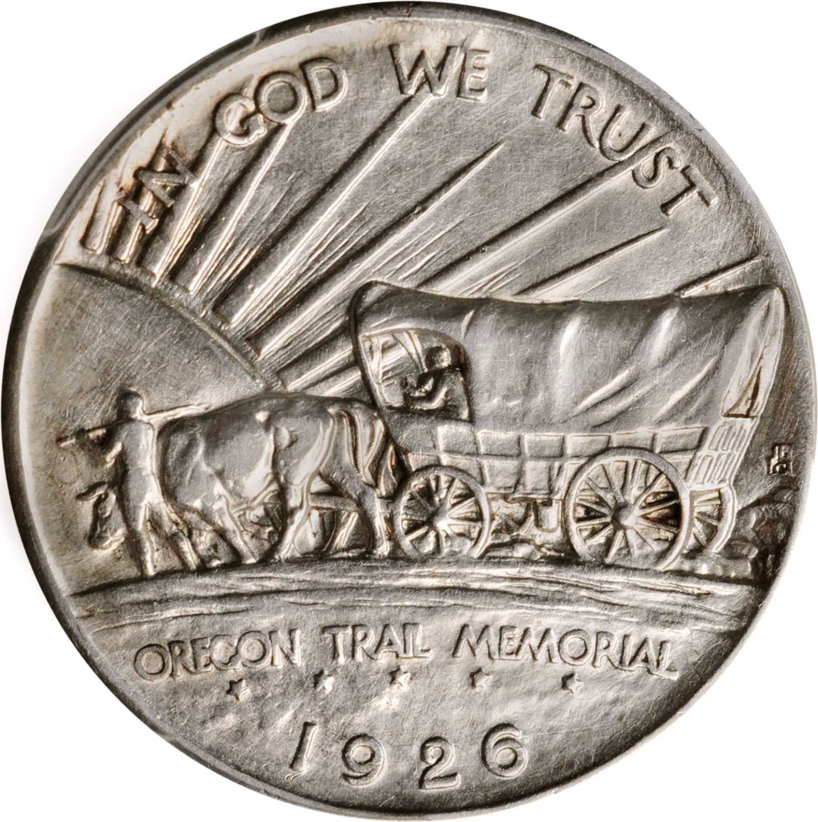 1926 Oregon Trail Memorial. AU Details--Cleaned (PCGS).