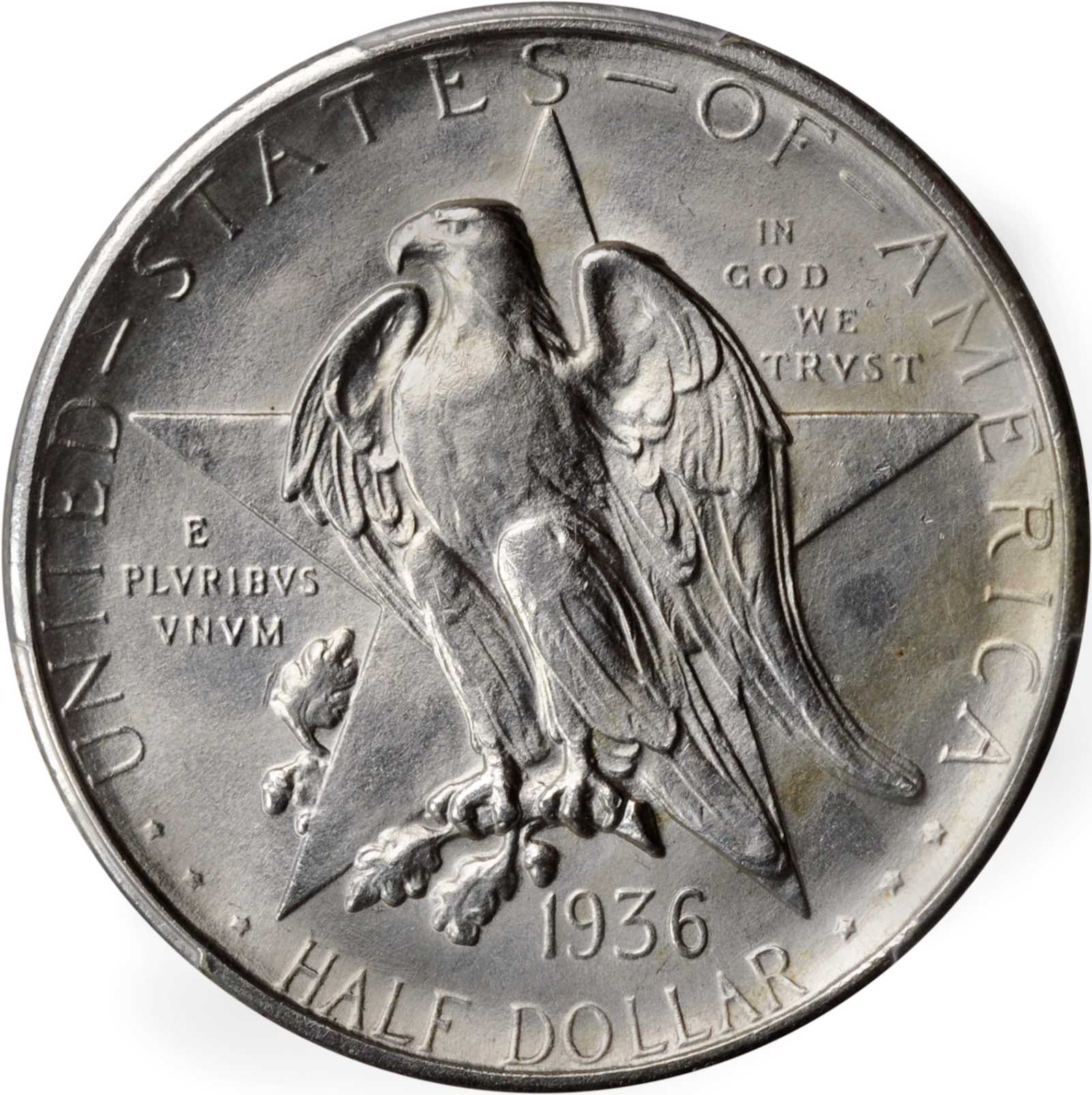 1936-S Texas Independence Centennial. Unc Details--Cleaned (PCGS).