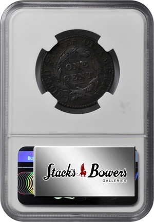 image for: 1823/2 Matron Head Cent. N-1. VF Details--Environmental Damage (NGC).