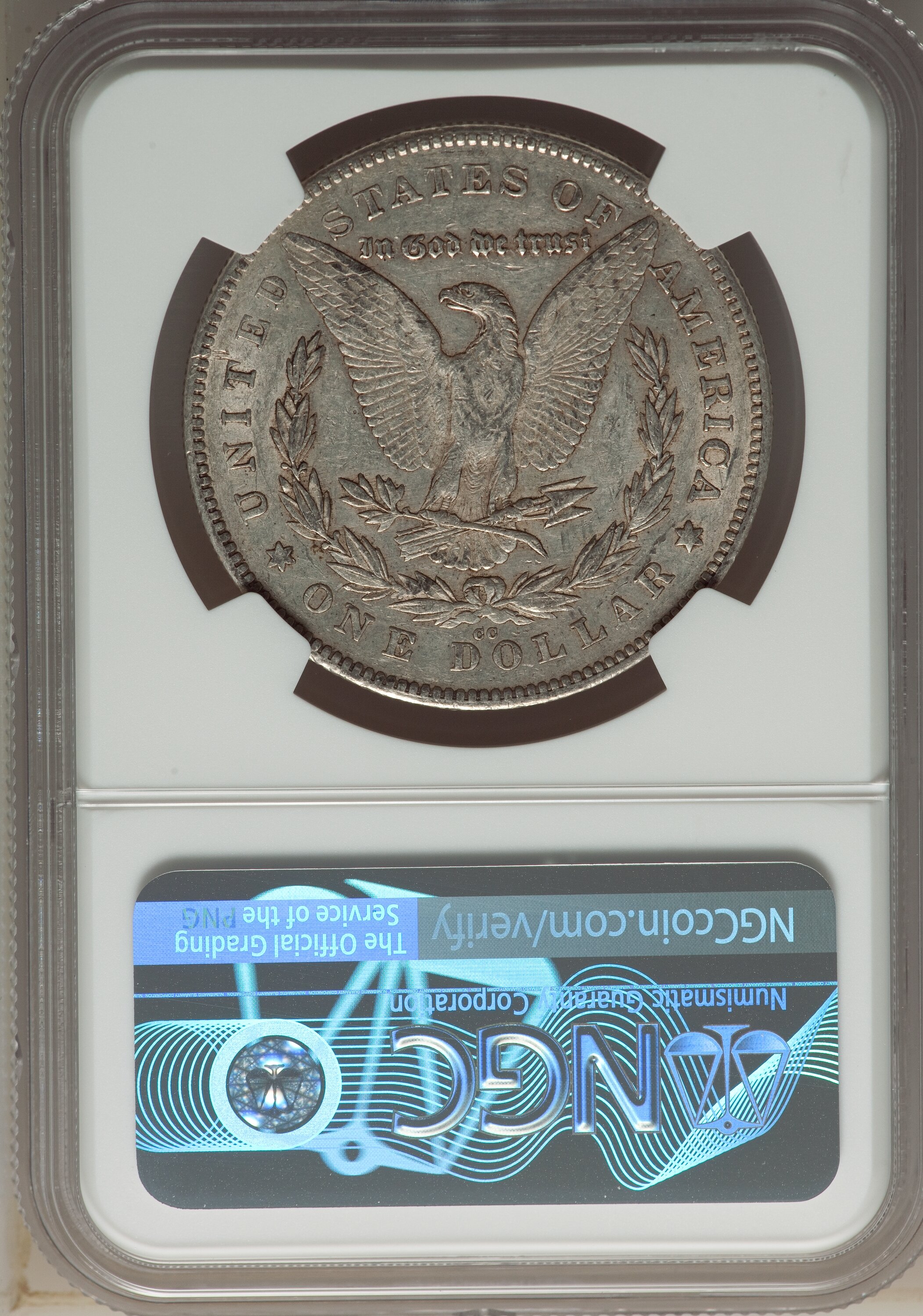 1880/79-CC $1  Reverse of 1878, VAM-4 VF35 CAC thumbnail 10