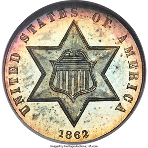 image for: 1862 3CS PR67 NGC....