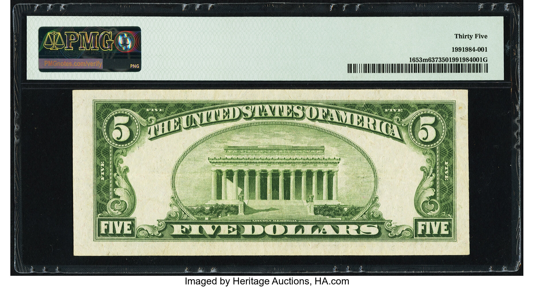1934C $5  (Fr. 1653) VG8 thumbnail 14