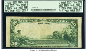 image for: Lexington, KY - $50 1902 Date Back Fr. 673 The First & City National Bank Ch. # (S)906 PCGS Very Fine 20....