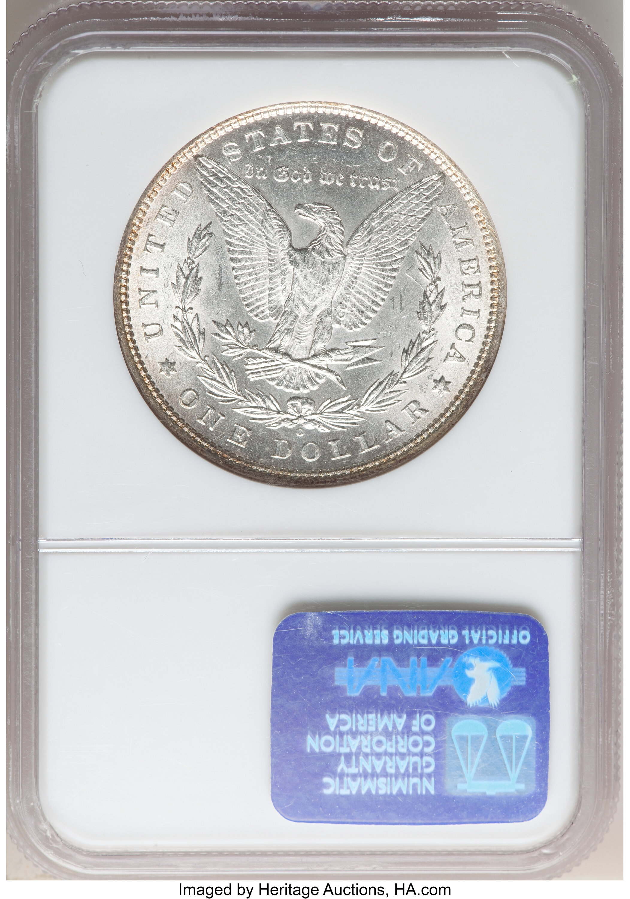 1880-O $1  8/7, Spike, VAM-6A MS60 thumbnail 3