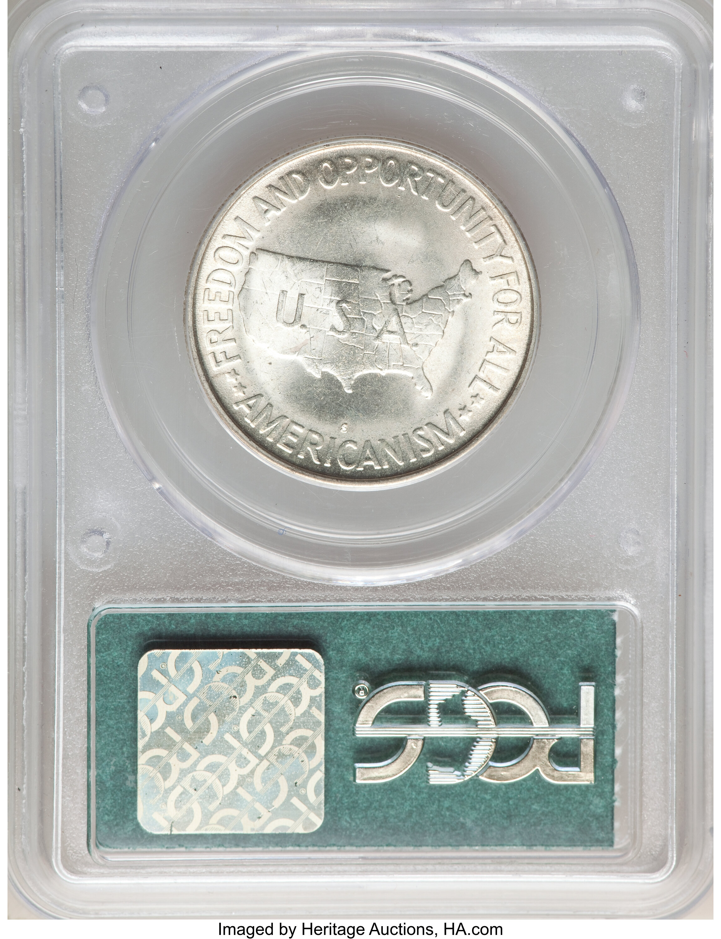 1953-S 50c Washington-Carver VF35 CAC thumbnail 24