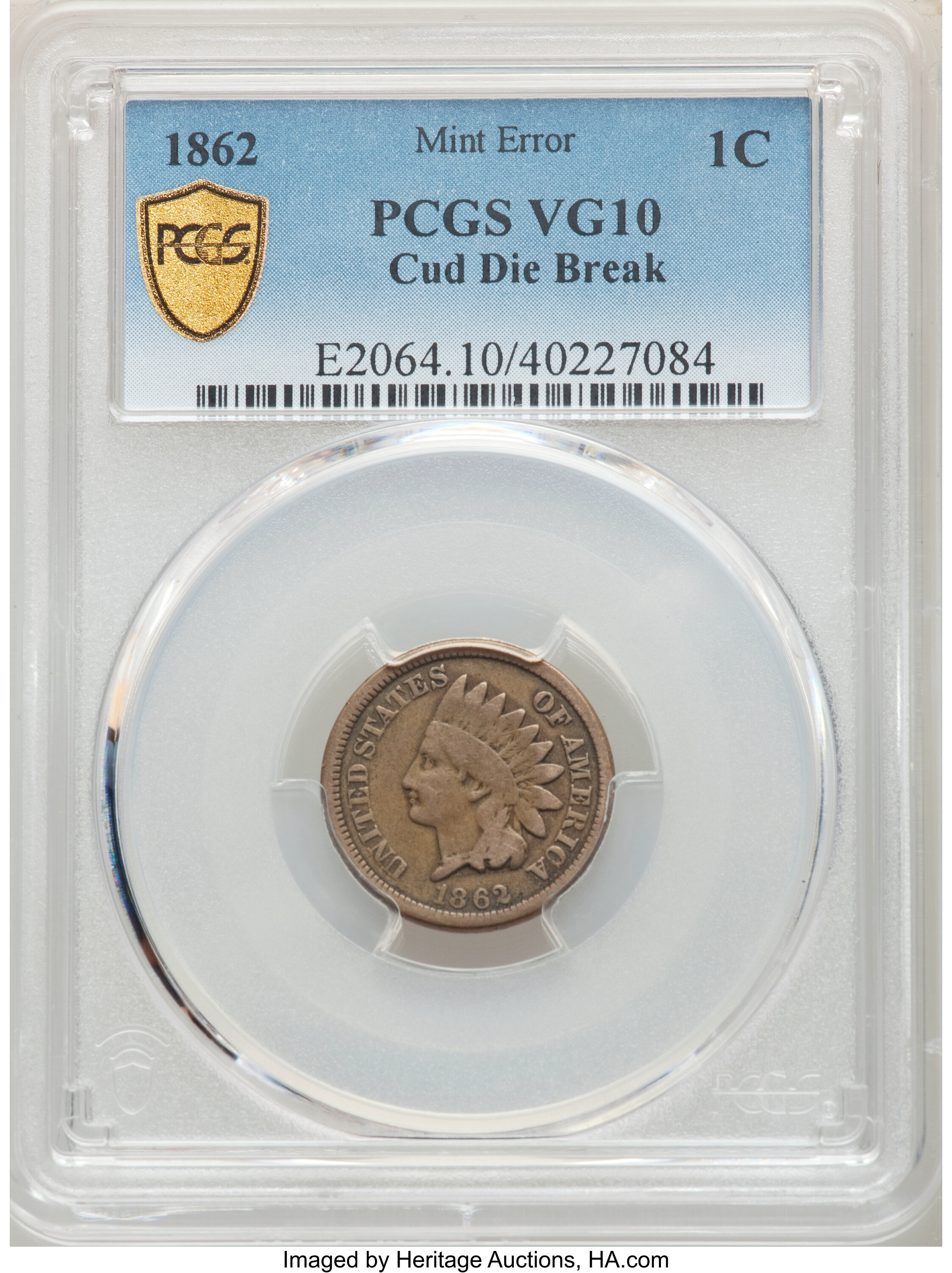 1862 1c VG8 thumbnail 4