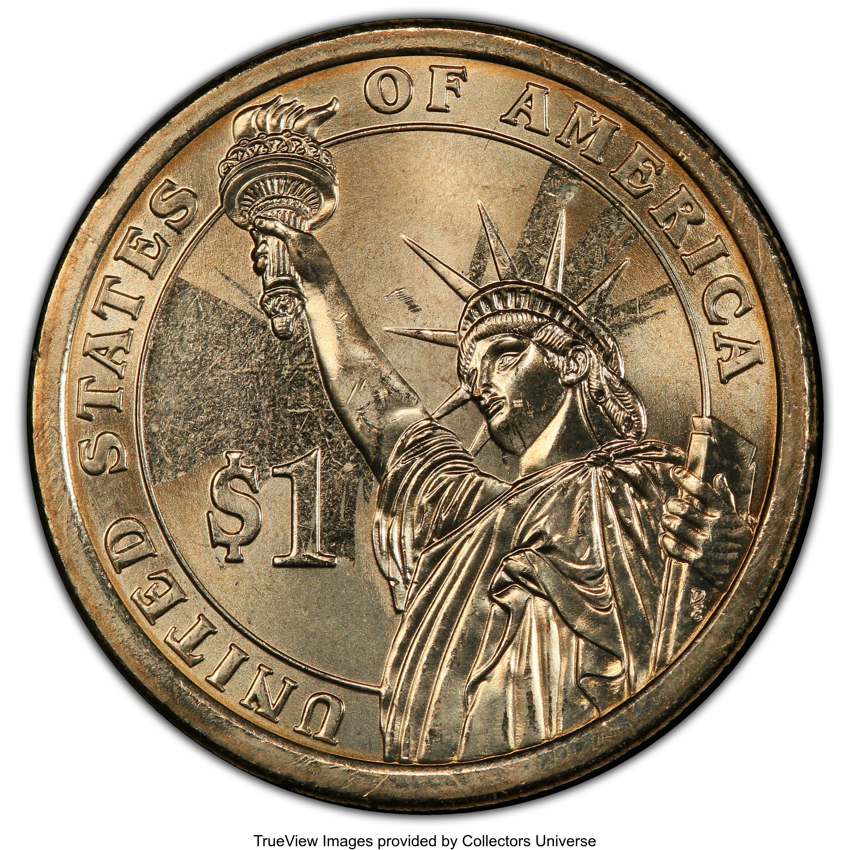 (2007) $1  George Washington, Missing Edge Lettering MS64 thumbnail 5