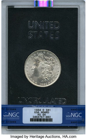 image for: 1884-O GSA Hoard $1 MS (521722)