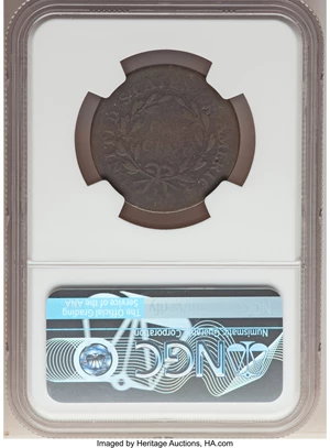 image for: 1796 1C Liberty Cap, S-89, B-10, R.3, Good 6 NGC. NGC Census: (1/9). PCGS Population: (1/8). CDN: $400 Whsle. Bid for NGC/P...