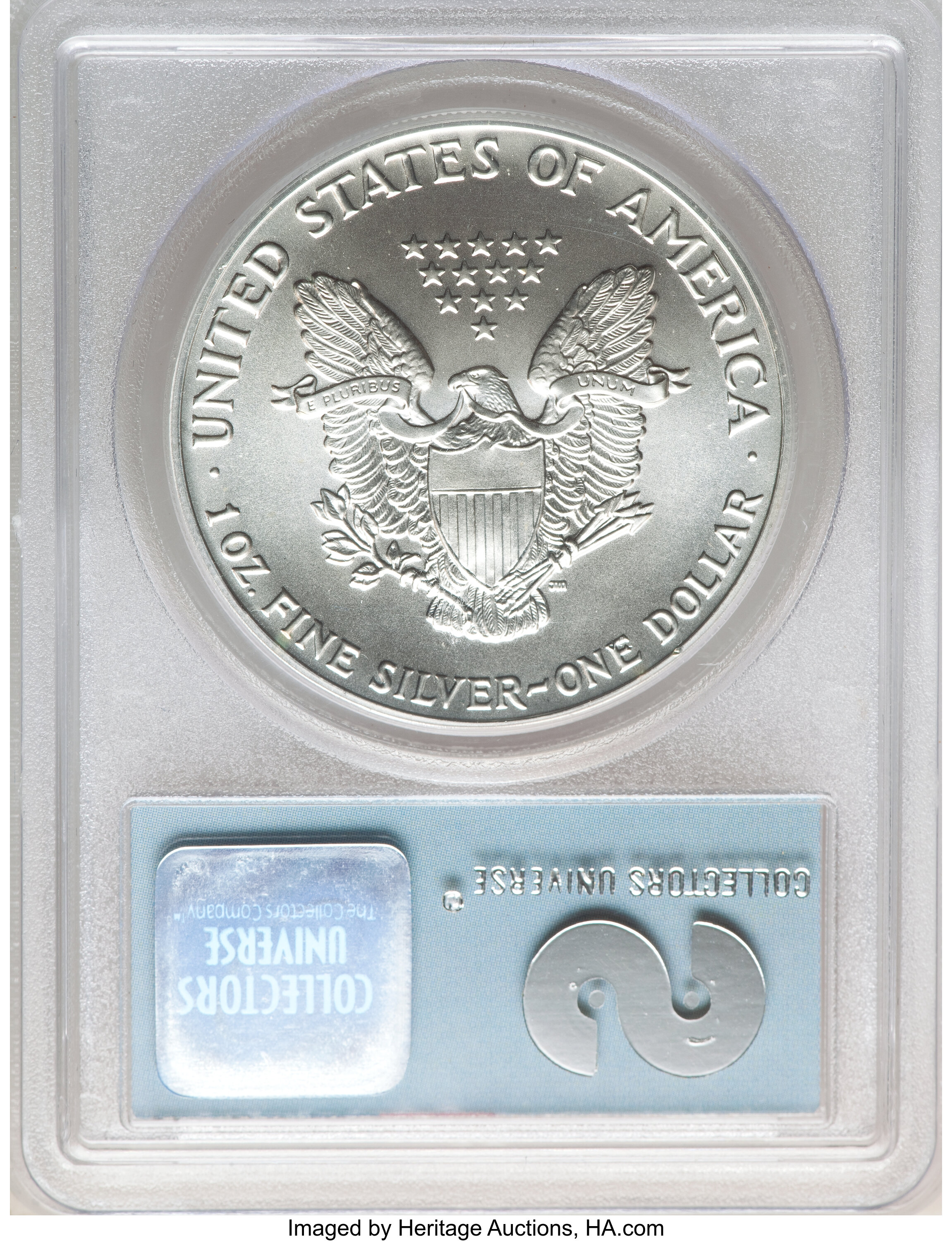 1989 $1  Silver Eagle MS63 thumbnail 10