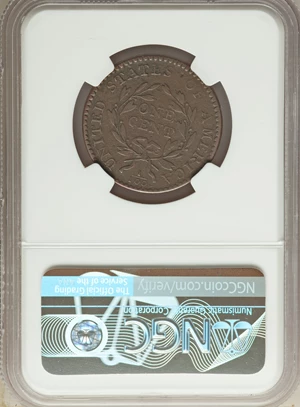 image for: 1794 1C Head of 1794, S-43, B-32, R.2, VF25 NGC. NGC Census: (0/12). PCGS Population: (1/9). CDN: $1,650 Whsle. Bid for NGC...