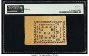 image for: South Carolina October 19, 1776 $8 PMG Choice Very Fine 35....